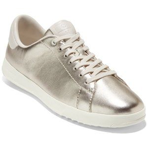 Cole Haan Grand Pro Tennis Sneakers in Leather Rose Gold – Size 9